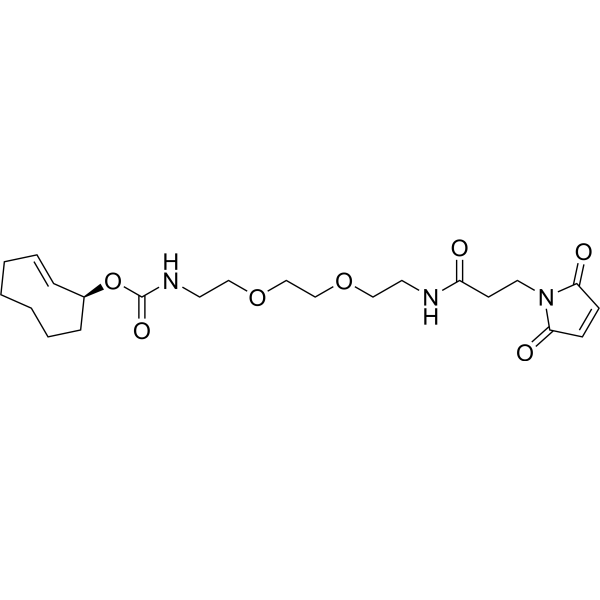 (S)-TCO-PEG2-Maleimide